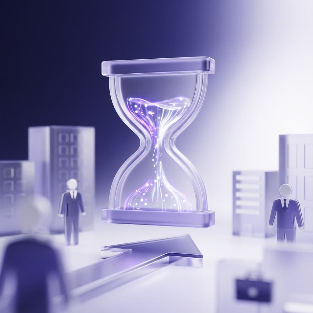 Data visualization showing 40% of corporate learning time consumed by content search and discovery overhead, illustrating the hidden friction tax in enterprise L&D